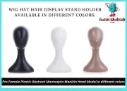 Model Wig Hat Stand Display Head Model Manikin People Mannequin Head Decor