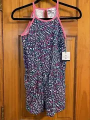 NWT New VINEYARD VINES for TARGET GIRL'S WHALE PRINT ROMPER Child Large L 10/12