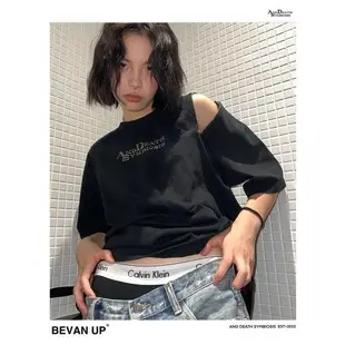 BEVAN UP（BV）Side Zipper Tee 2.0 金屬側拉鏈短袖270G重磅水洗