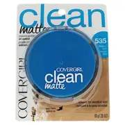 Clean Matte Pressed Powder - 535 Medium Light by CoverGirl for Women - 0.35 oz Powder