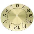 243mm Aluminum Metal Clock Dial Face for Upgrading Wall Clocks and DIY Projects