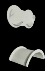 Holder on wall for oculus quest 3 virtual reality head set