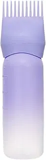 Scalp Oil Dispenser: Portable Shampoo Bottle Comb, Precision Lightweight Precision Hair Comb | Long Lasting Dye Cream Coloring Brush, D Scale