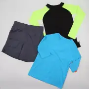 Athletic Works Wonder Nation Boys Set Lot 3 Activewear Tops Shorts Size 4/5 NEW