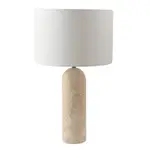 [James Lane] Travis Travertine Table Lamp Natural