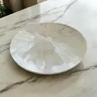 Natural Selenite Stone Sun Burst Table Top, Selenite Coffee/Center/Side Tables