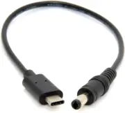 USB 3.1 Type C USB-C to DC 5.5 2.5Mm Power Plug Extension Charge Cable for Ap...