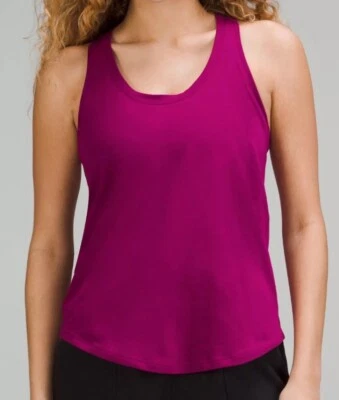 NWT Lululemon Love Tank Top Magenta Purple Size 2