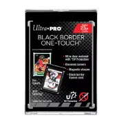 Ultra PRO One-Touch 23pt Magnetic Card Display Holder Standard Black-Border