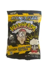 Warheads Atomic Fizz Extreme Sour Hard Candy 2 Oz Bag