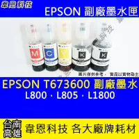 在飛比找Yahoo!奇摩拍賣優惠-【韋恩科技】EPSON 673、T673、T673600 副