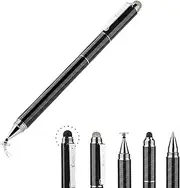 Yacig 4 in 1 Stylus Pens for Touch Screens, High Sensitivity and Precision Stylus Pen for iPad/iPhone/Tablet/Android Phone, Universal Touch Screen Devices, Black