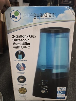 PureGuardian 2-Gallon Ultrasonic Warm and Cool Mist Humidifier ×× NEW ××