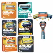 Gillette Fusion 5 Proglide Power Blades Packs Of 8 ,4 and 2 Genuine UK Stock