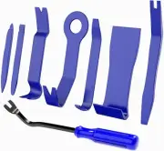 Nilight 8pcs Auto Trim Removal Tool Set Blue Fastener Remover Tool Kit