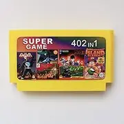 Royal Retro Game Cartridge 60 Pins 8 Bit Game Card - 402 IN 1