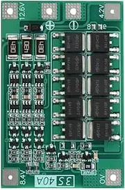 xioaue 3S 40A Liion Battery Cell Pack Module 12V Li-Ion 18650 Battery Board with Balance