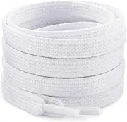 [RJ-Sport] 2 Pairs Elastic Shoe Laces for Adults Sneakers, Flat Bungee Laces for High Tops