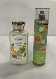 Bath and Body Works Cucumber Melon Set