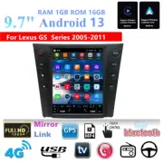 9.7'' Android 13 1GB＋16GB Car Stereo Radio GPS Nav For Lexus GS Series 2005-2011