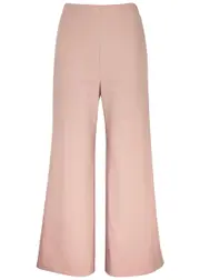 Harris Wharf London Flared Stretch-jersey Trousers - Rose - IT42 (UK10 / S) IT42 (UK10 / S)