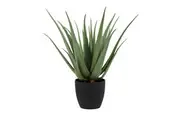 Rogue Artificial Aloe Vera Plant in Pot Fake Succulent Potted Plant 54x66cm