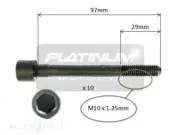 CYLINDER HEAD BOLT SET for NISSAN PULSAR N14 1.6L GA16DE DOHC VVT X1R N15