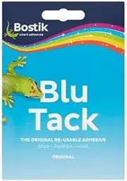 BOSTIK BLU TACK Original RE-USABLE Adhesive Blue 60g (Blue)