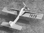 Atom Control Line Trainer 34" Wing RC Model Airplane Printed Plans & Templates