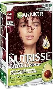 Garnier Nutrisse Permanent Hair Colour 3.6 Crimson Promise
