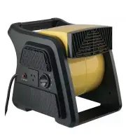NEW Mistral Commercial Pivoting Utility Blower Fan - Dry Carpets & Floors Fast