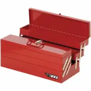 TTI CANTILEVER TOOLBOX 5-Drawer, Industrial Grade Strength, Twin Lid System
