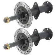40" Differential Rear Axle Kit For Go Kart Atv 4 Stud Hub For 7" 8" Wheels