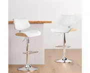 Bar Stools White Kitchen Stool Leather Chairs