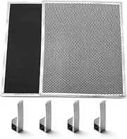 MATERIG Range Hood Filter Part Replacement Compatible with Whirlpool Range Hood Filters AP6050126, W10905734, 4533728, PS12070219 - Durable Aluminum Grease Filter