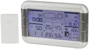 Digitech Wireless Weather Station with Outdoor Sensor Clock Alarm Barometer