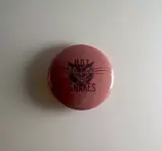 Hot Snakes 1" Button H003B Badge Pin