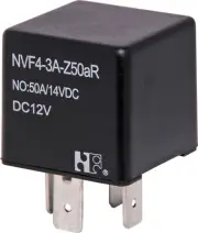 12V DC 50A SPST Automotive Relay NVF4-3A-Z50aR 1PCS
