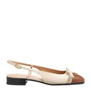Valentino Valet Du Roi Bow Detailed Ballet Flats 35,36,37,38,39,37.5,38.5,39.5,40.5,40,41.5,36.5,41,42,35.5 Beige/Tobacco