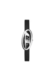 [Diesel] Diesel - D-Era Two -Hand Black Leather Watch - Timeframes - Woman - Black UNI Black