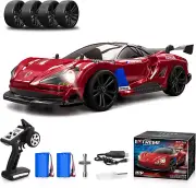 RC Drift Car Full Proportional RTR Remote Control Car 1/16 Scale 38KM/H Fast 4WD