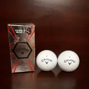 NEW Callaway Chrome Dual Soft Fast Core Golf Balls Pack of 2