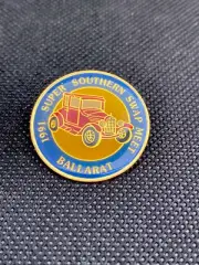 Metal Lapel Badge - Limited Edition Ballarat Super Southern Swap Meet 1991