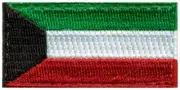 KUWAIT FLAG PENCIL POCKET PATCH