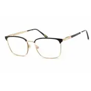 Chopard Men's Eyeglasses Shiny Rose Gold with Black Part Rectangular VCHG06 0301