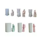 Mother Hug Kid Mold DIY Craft Molds Silicone Texture Hand-Making Tool