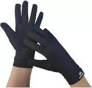 Arthritis Compression Gloves - BEST Copper Gloves (1 Pair) for Rheumatoid Arthri