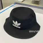 [ADIDAS]☘️三葉草漁夫帽 黒BK7345