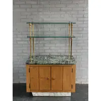 在飛比找蝦皮購物優惠--S O L D-法國古董玻璃展示架／麵包架(小) 老件(0