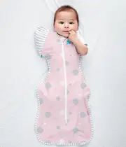 [Swaddle Up™ Transition Bag] Rose •Cotton